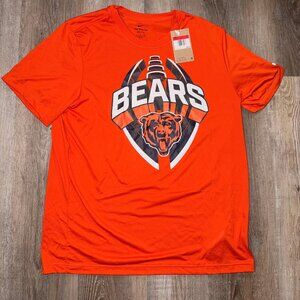 NWT Nike Chicago Bears Football Nike Tee Dri-Fit T-Shirt Size Men's Large